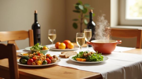 Des vins abordables pour accompagner une cuisine végétarienne