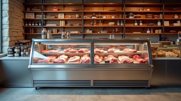 Équiper sa boucherie d'une vitrine réfrigérée adaptée