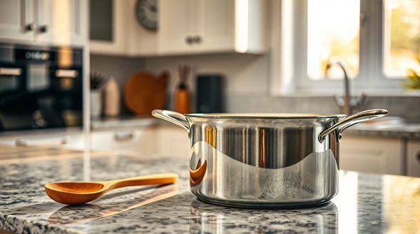 Poêle inox 18/10 : excellence et sécurité pour vos cuisines