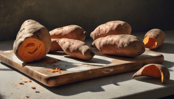 Reconnaître les signes d’une patate douce avariée